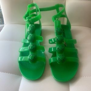 Moschino sandals, only worn once. Practically new